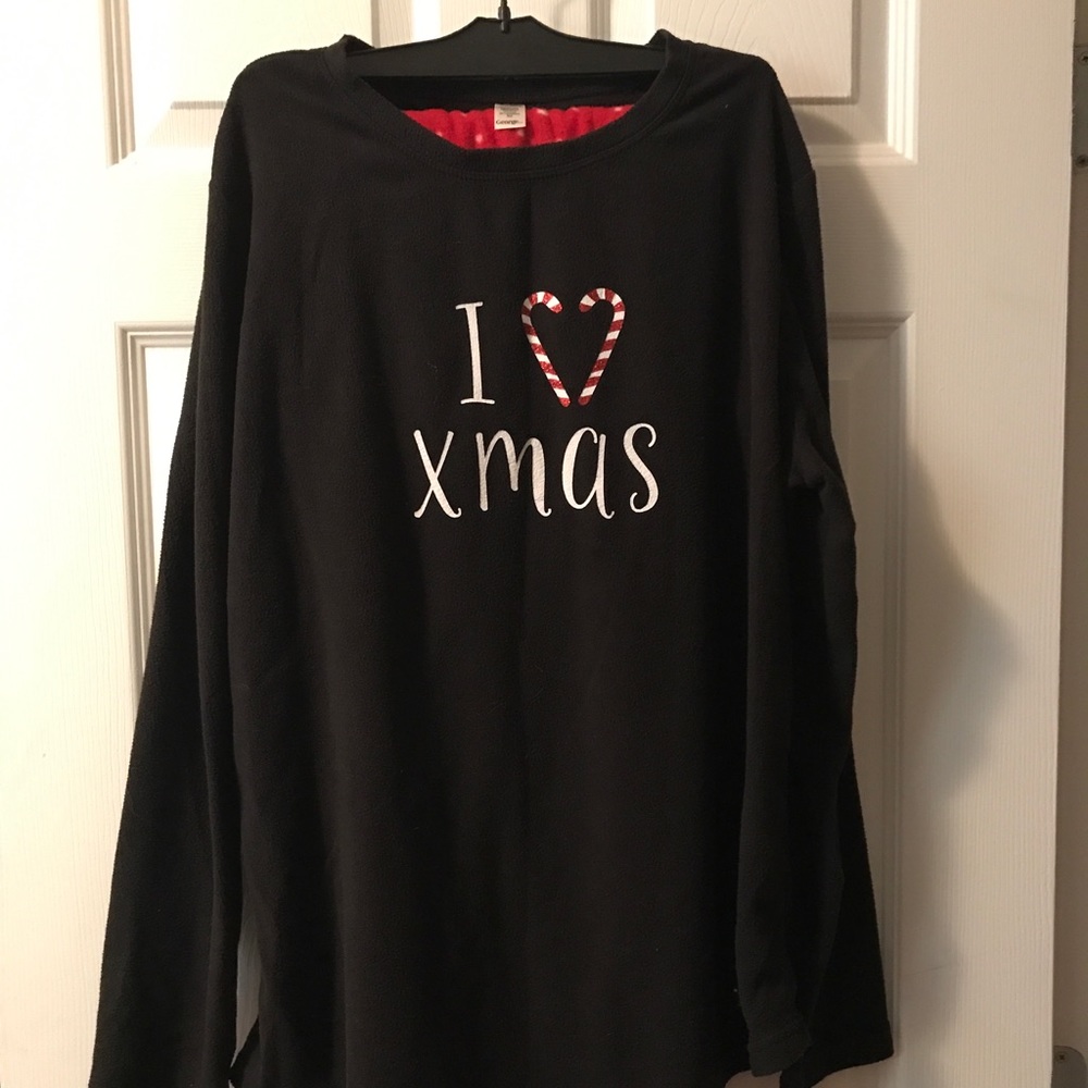Cozy fleece Christmas pjs